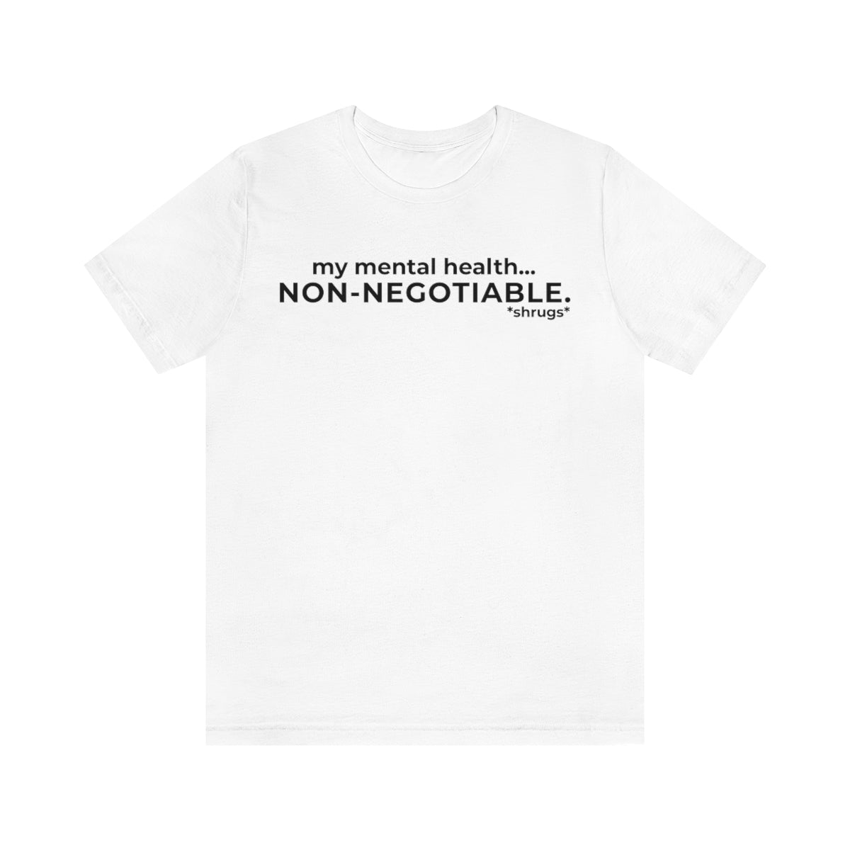 Non-Negotiable Short Sleeve Tee